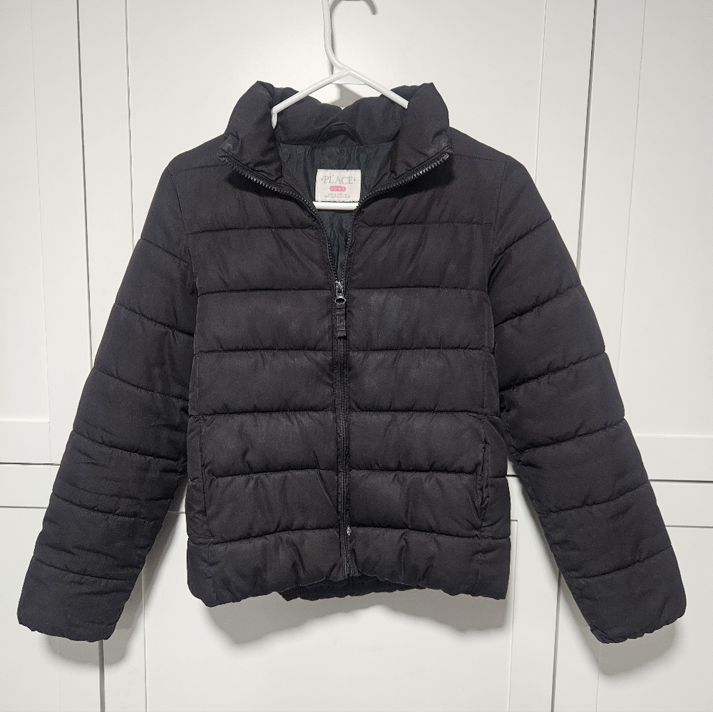 The Children's Place Classic Black Puffer Jacket